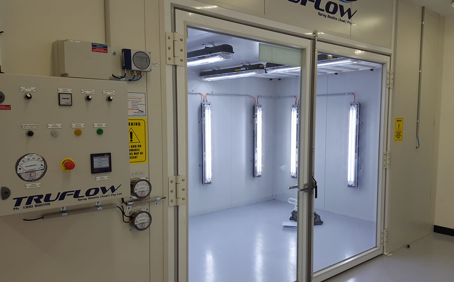 Aviation Component Spray Booth