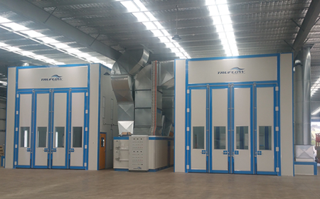 Dual Spray Booths Installed in QLD