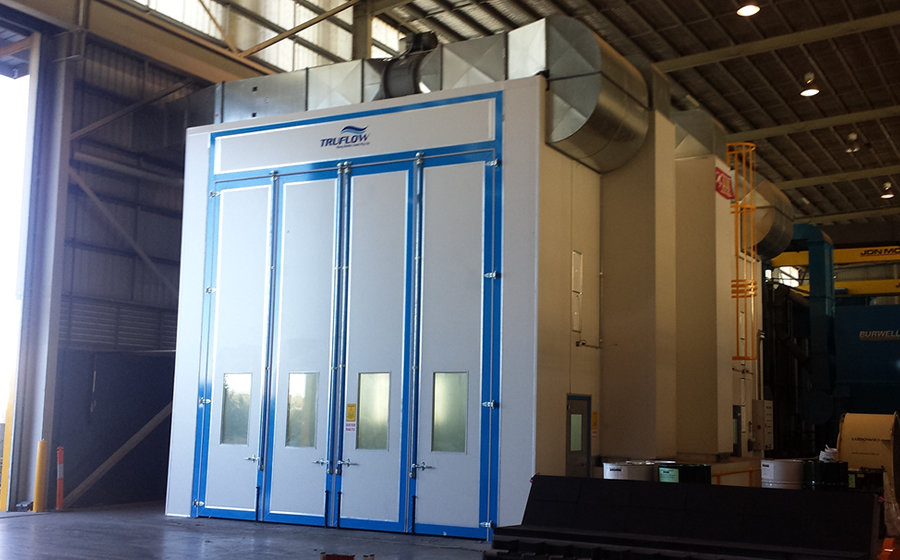TruFlow » Large Equipment Spray Booths Truflow Spraybooths