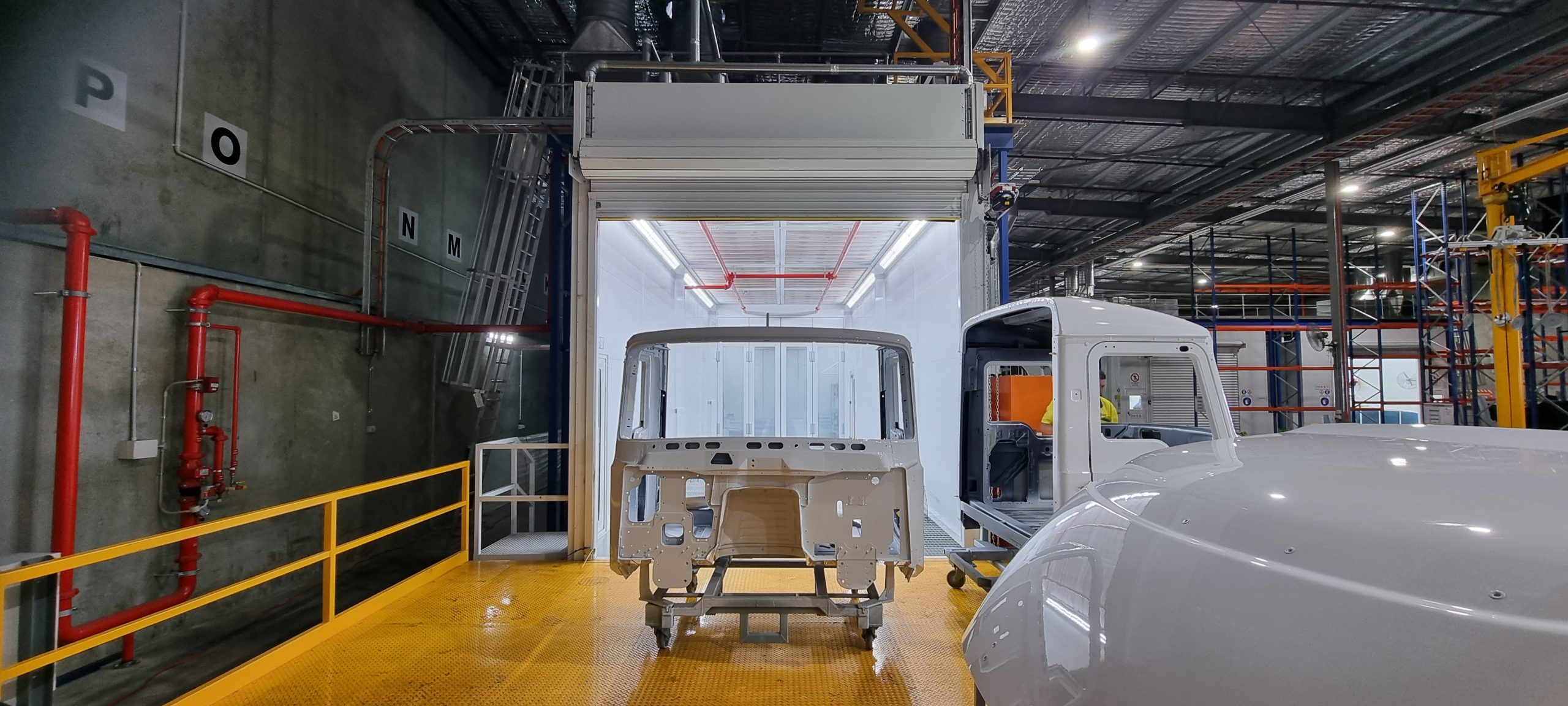 Production Line Spray Booths
