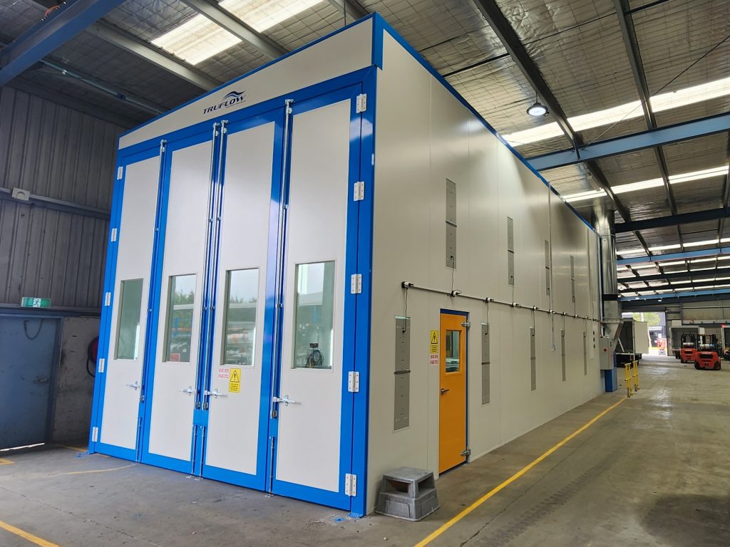 truck spray booth tru flow spray booths