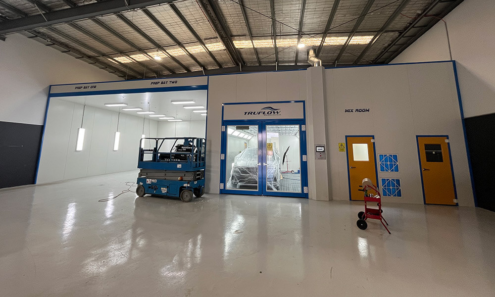 Case Study: Truflow Spray Booth Installation for HK Panels