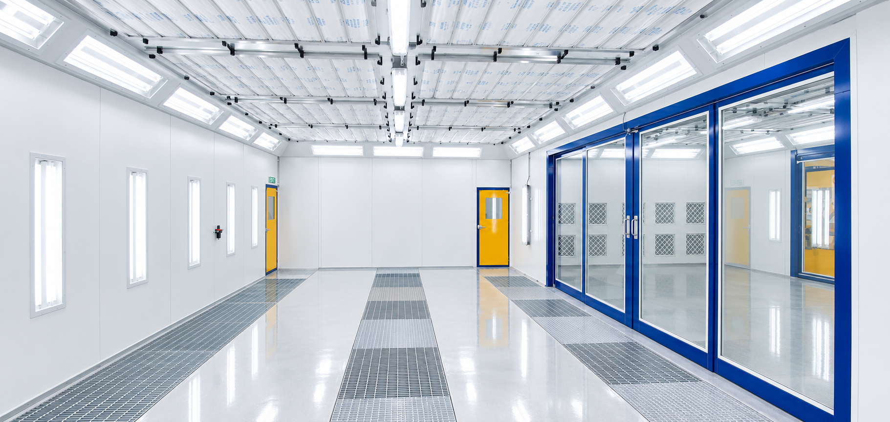 ABCOR Paint Booth Professional Photo-Internal