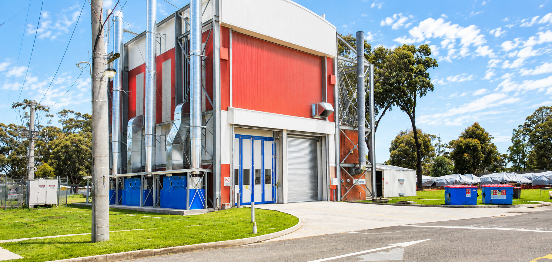 Custom Truflow External paint facility - Intergrated