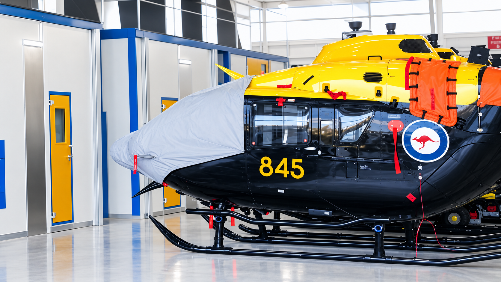 Sikorsky Defence Australia Spray Booth