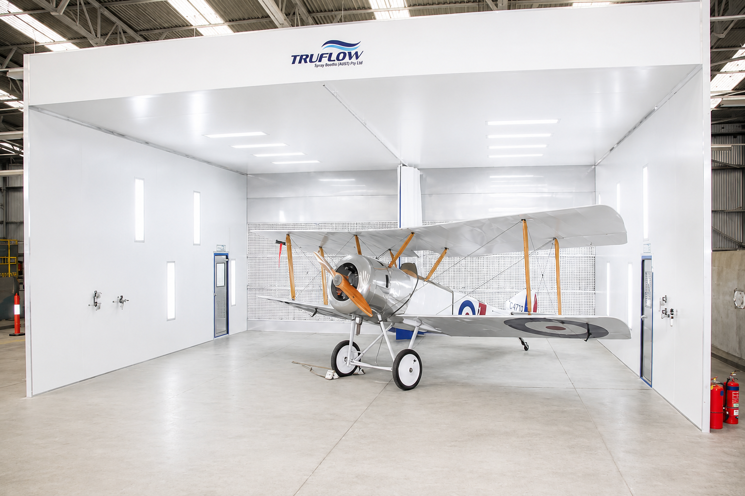 Truflow Aircraft Restoration Booth