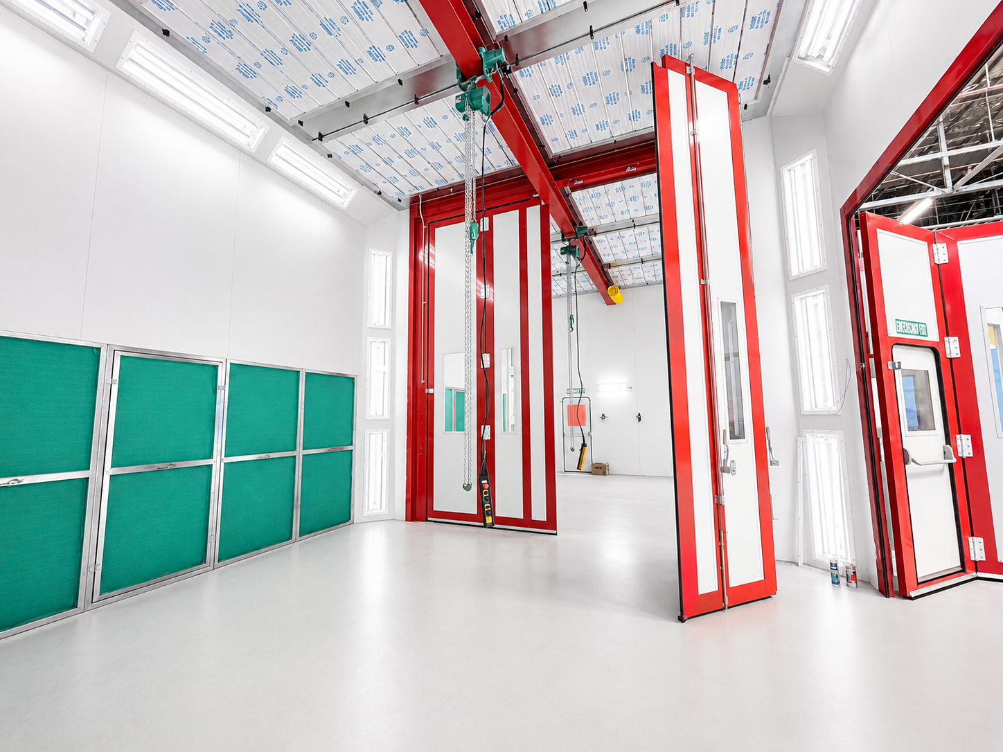 Truflow Leonardo Hellicopters_Spray Booth